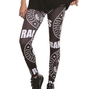 Ramones Graphic All over print leggings S